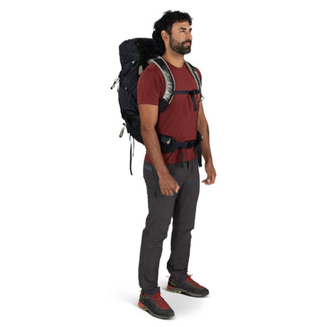 Osprey Stratos 36 Hiking Backpack Raven Black - 53 Degrees North 