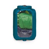 Osprey Ultralight Drysack with Window 12L Waterfront Blue - 53 Degrees North 