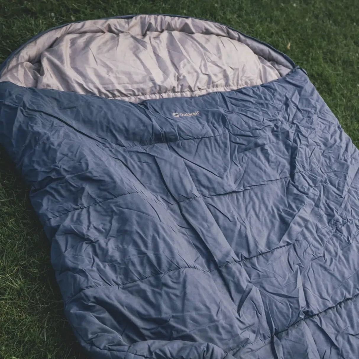 Outwell Caldera Sleeping Bag Deep Blue - 53 Degrees North 