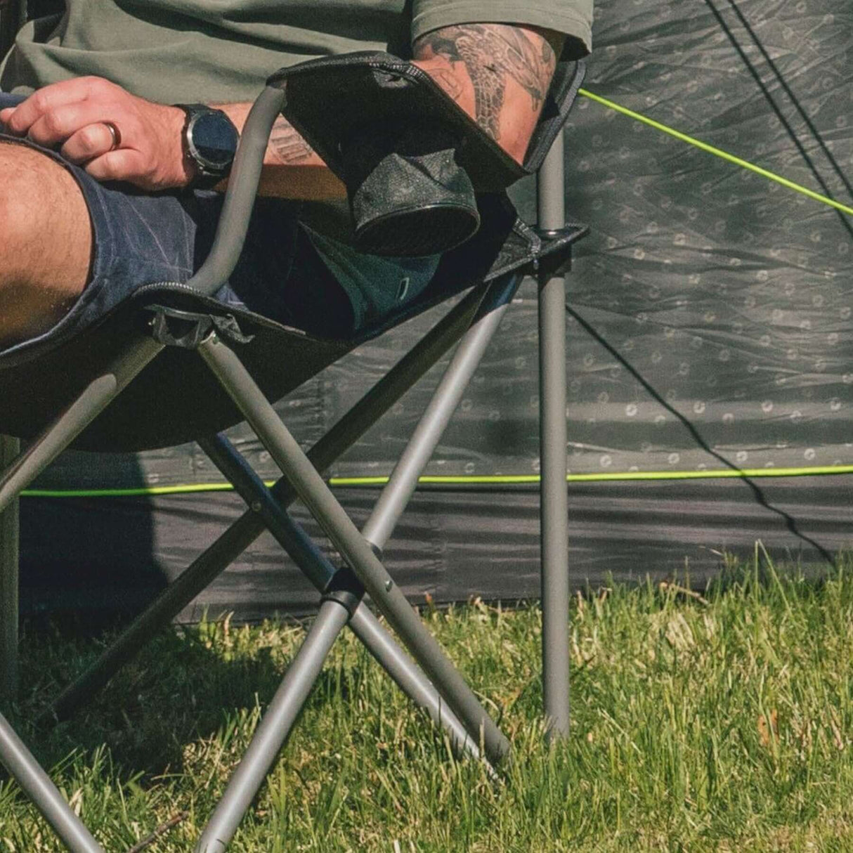 Outwell Catamarca Chair Black - 53 Degrees North 