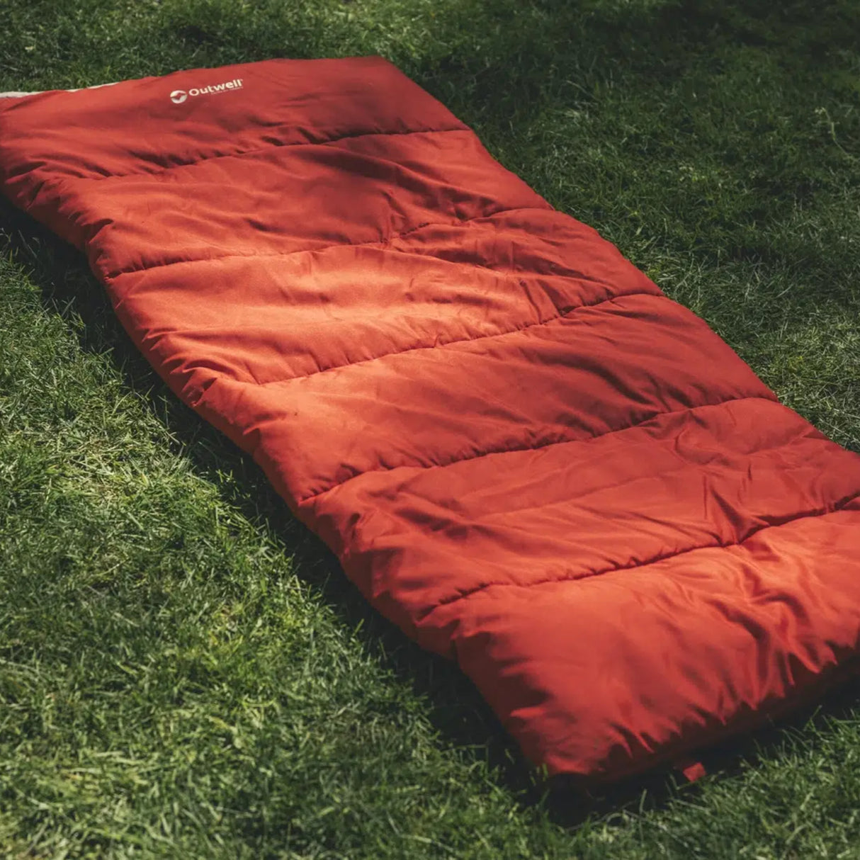 Outwell Contour Lux Sleeping Bag Red-Deep Blue - 53 Degrees North 