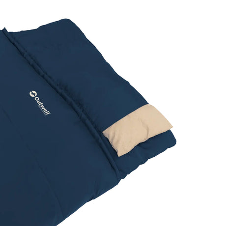Outwell Contour Lux Sleeping Bag Red-Deep Blue - 53 Degrees North 