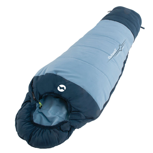 Outwell Convertible Junior Sleeping Bag Ice - 53 Degrees North 
