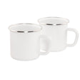 Outwell Delight Mugs White - 53 Degrees North 