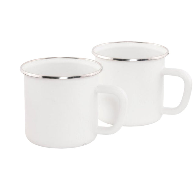 Outwell Delight Mugs White - 53 Degrees North 