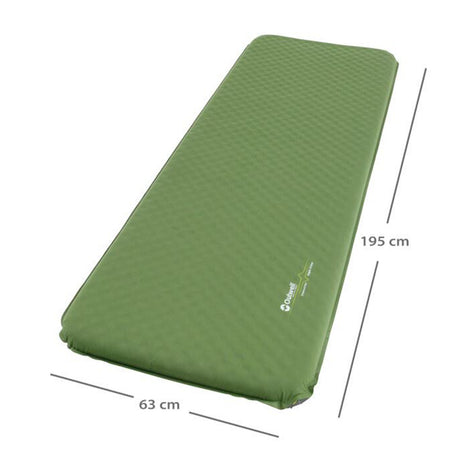 Outwell Dreamcatcher Single 7.5 Self-Inflating Mat Green / One Size - 53 Degrees North