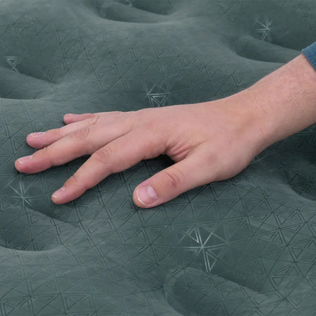 Outwell Excellent Air Bed Green/Grey / Single-Green/Grey / Double - 53 Degrees North 