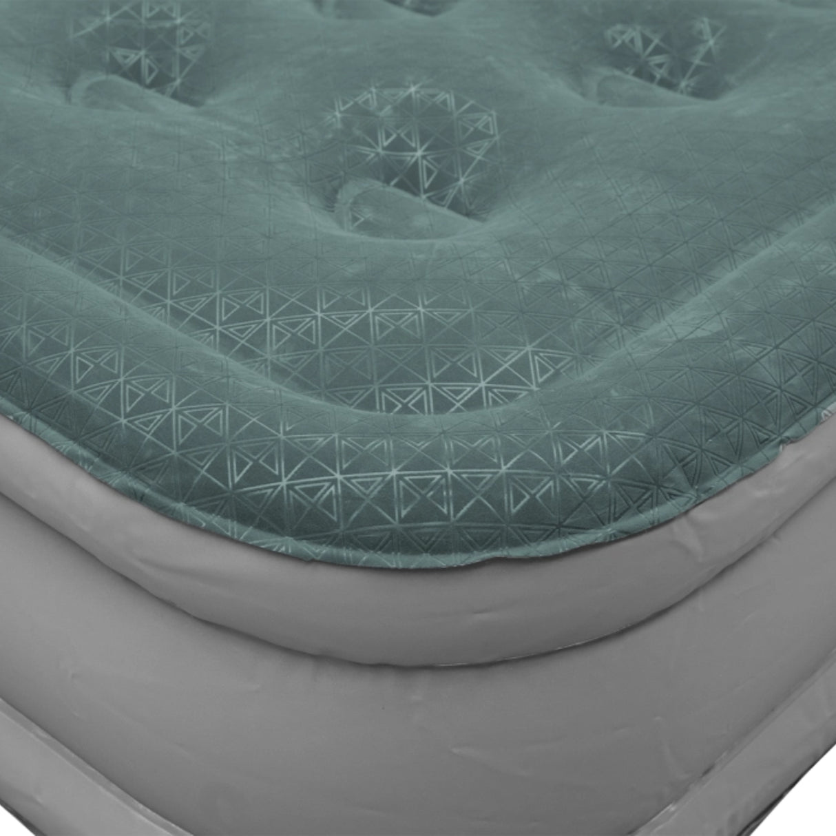 Outwell Excellent Air Bed Green/Grey / Single-Green/Grey / Double - 53 Degrees North 
