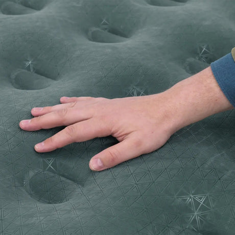 Outwell Excellent Air Bed Green/Grey / Single-Green/Grey / Double - 53 Degrees North 