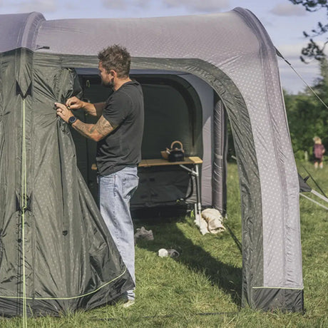 Outwell Iowa 6 Air 6-Person Tent Green - 53 Degrees North 