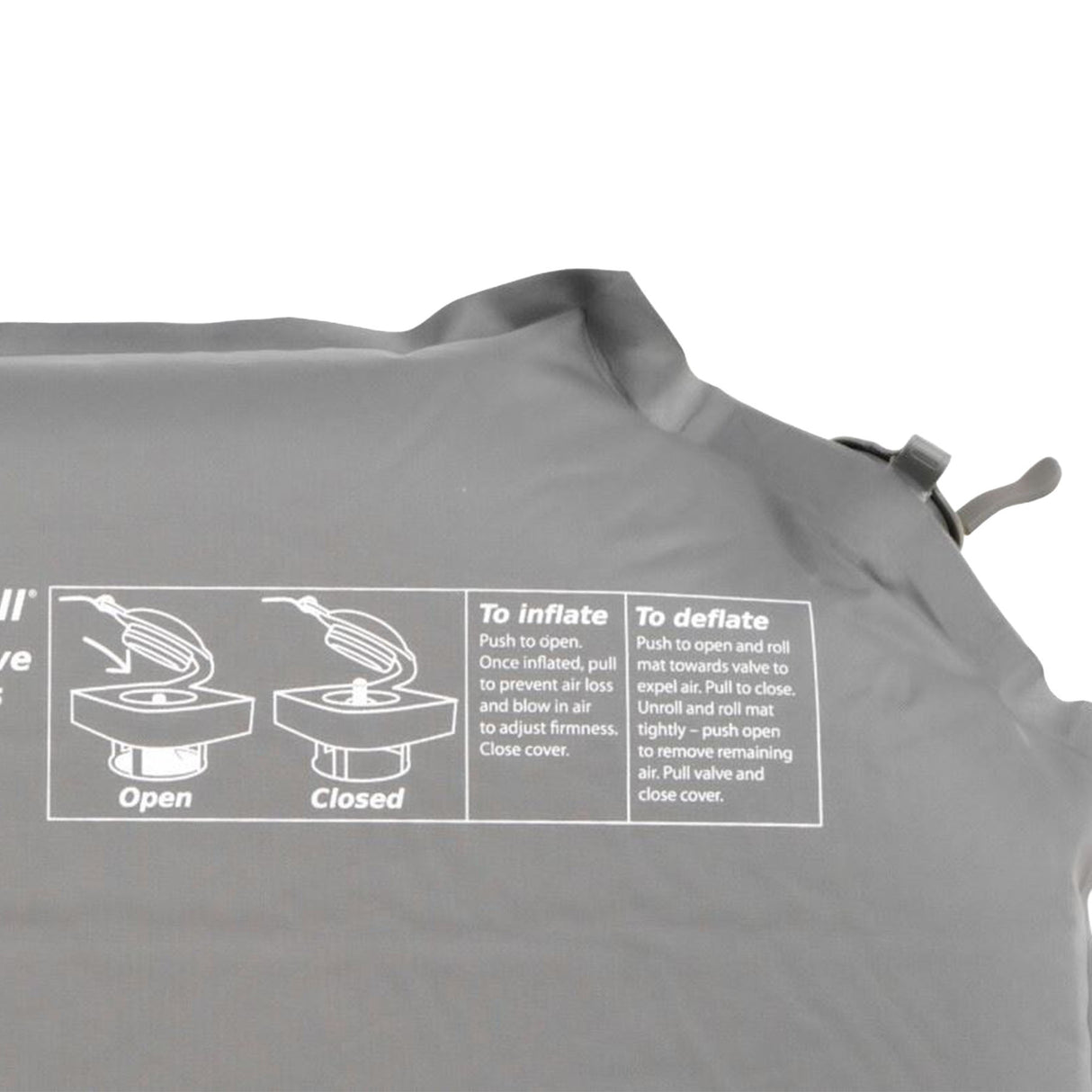 Outwell Sleepin Single 5.0 cm Self-inflating Mat Grey / One Size - 53 Degrees North 
