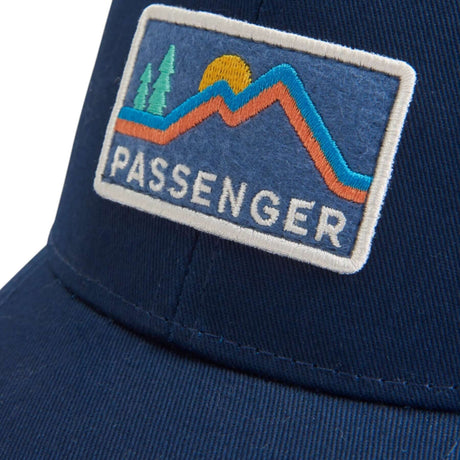 Passenger Made To Roam Mesh Snapback Cap Phantom Black-Rich Navy - 53 Degrees North 