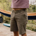 Passenger Men's 365 Organic Cotton Shorts Charcoal / Small-Charcoal / Medium-Charcoal / Large-Charcoal / X-Large-Charcoal / XX-Large - 53 Degrees North 