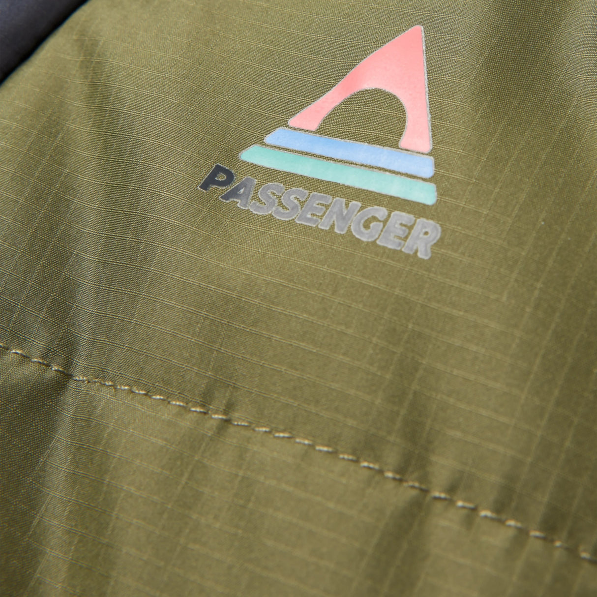 Passenger Men's Oceanic Recycled Insulated Half Zip Jacket Black/Retro Orange / Small-Black/Retro Orange / Medium-Black/Retro Orange / Large-Black/Retro Orange / X-Large-Black/Khaki / Small - 53 Degrees North 