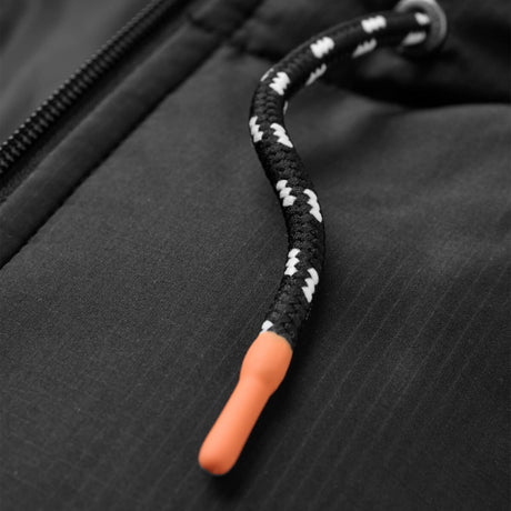 Passenger Men's Oceanic Recycled Insulated Half Zip Jacket Black/Retro Orange / Small-Black/Retro Orange / Medium-Black/Retro Orange / Large-Black/Retro Orange / X-Large-Black/Khaki / Small - 53 Degrees North 