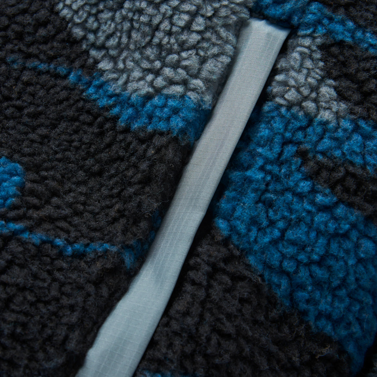 Passenger Men's Offroad Recycled Sherpa Half Zip Fleece Abstract Trails Black / Small-Abstract Trails Black / Medium-Abstract Trails Black / Large-Abstract Trails Black / X-Large - 53 Degrees North 