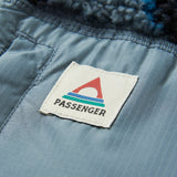 Passenger Men's Offroad Recycled Sherpa Half Zip Fleece Abstract Trails Black / Small-Abstract Trails Black / Medium-Abstract Trails Black / Large-Abstract Trails Black / X-Large - 53 Degrees North 