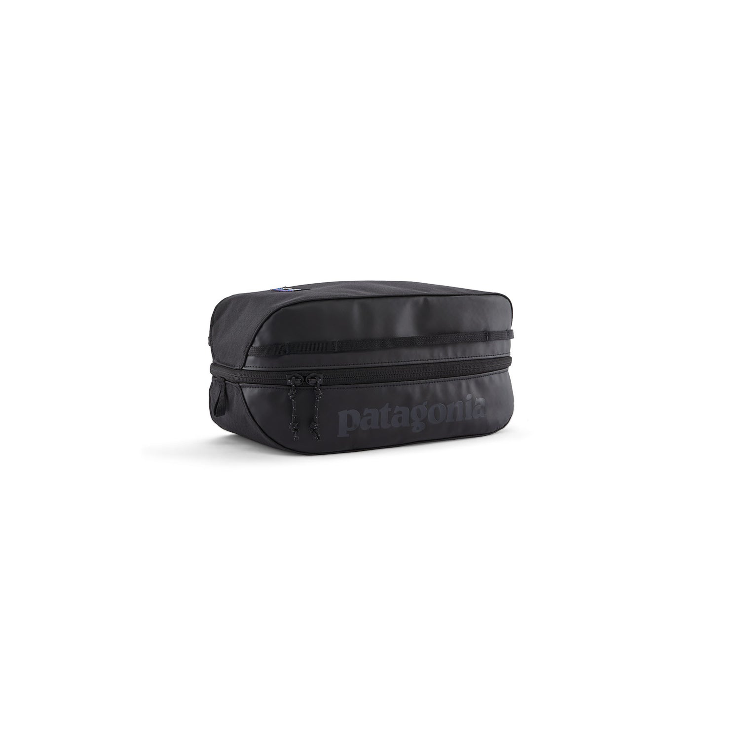 Patagonia Black Hole Cube 6L Black/Black-Smolder Blue/Amanita Red - 53 Degrees North 