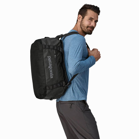Patagonia Black Hole Duffel 40L Smolder Blue/Amanita Red - 53 Degrees North