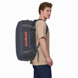 Patagonia Black Hole Duffel 55L Smolder Blue/Amanita Red-Black-Smolder Blue-Black/Black - 53 Degrees North 