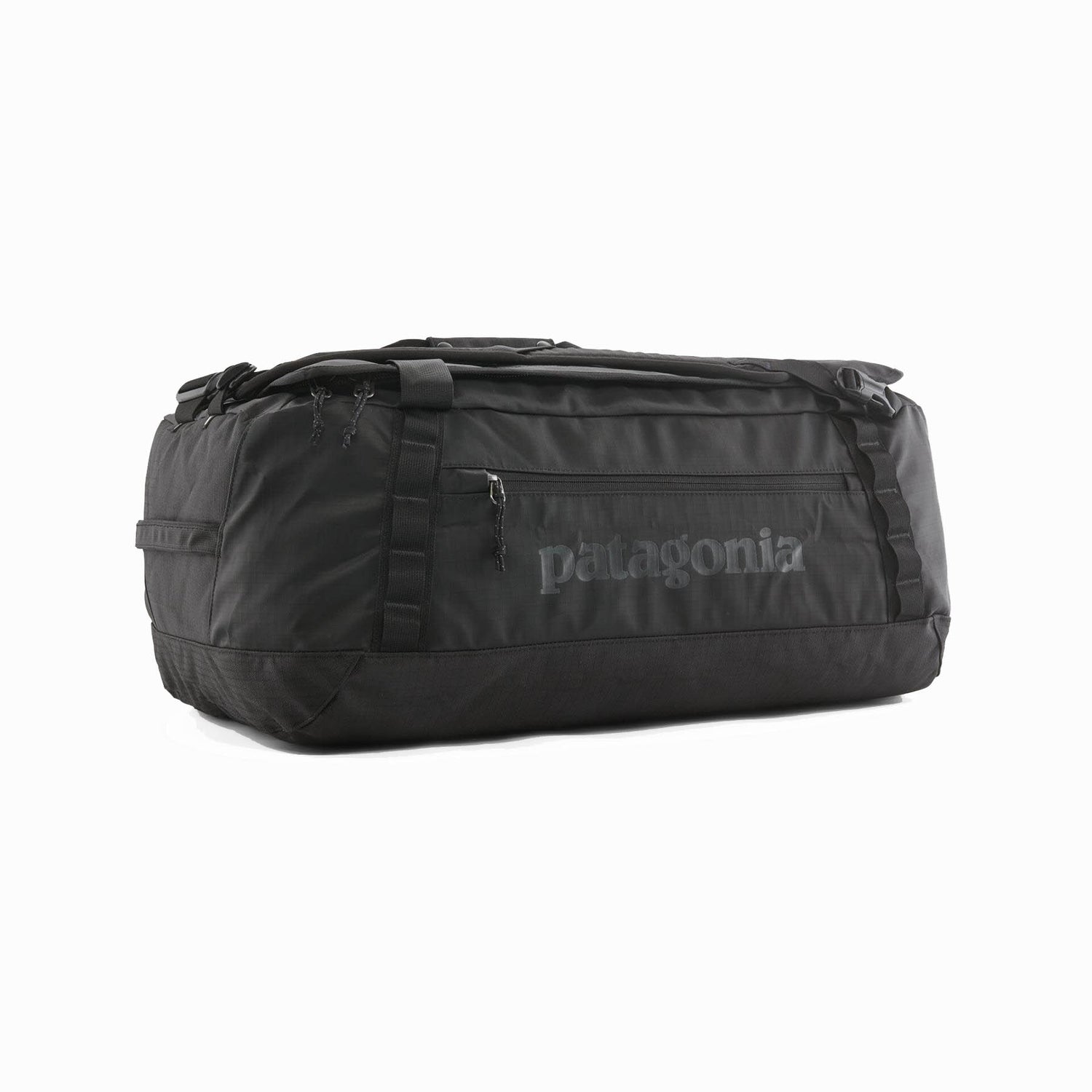 Patagonia Black Hole Duffel 55L Smolder Blue/Amanita Red-Black-Smolder Blue-Black/Black - 53 Degrees North 
