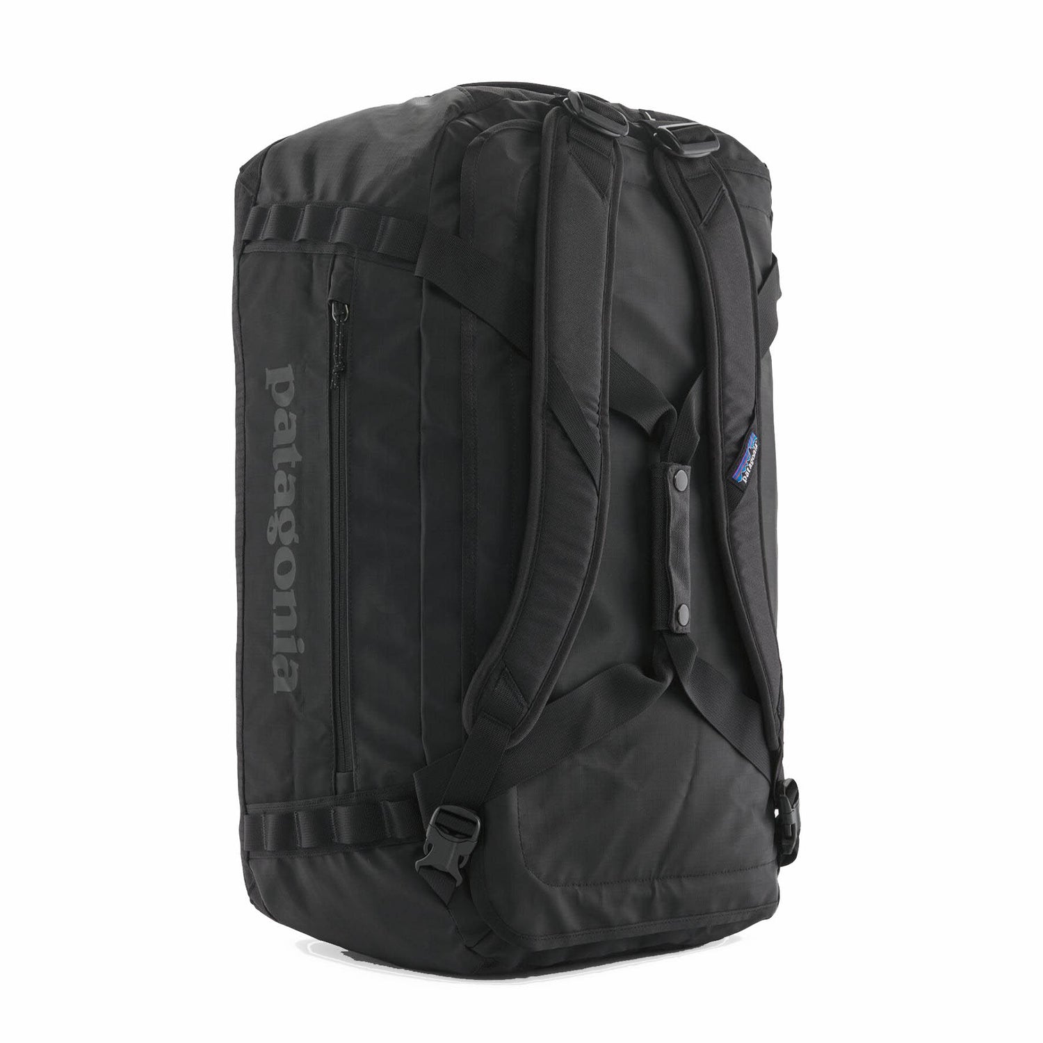 Patagonia Black Hole Duffel 55L Smolder Blue/Amanita Red-Black-Smolder Blue-Black/Black - 53 Degrees North 
