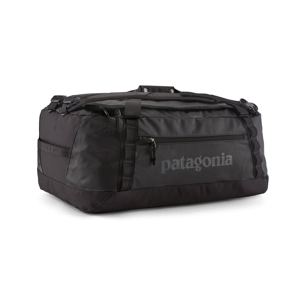 Patagonia Black Hole Duffel 55L Smolder Blue/Amanita Red-Black-Smolder Blue-Black/Black - 53 Degrees North 