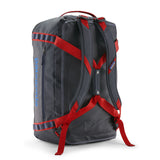 Patagonia Black Hole Duffel 55L Smolder Blue/Amanita Red-Black-Smolder Blue-Black/Black - 53 Degrees North 