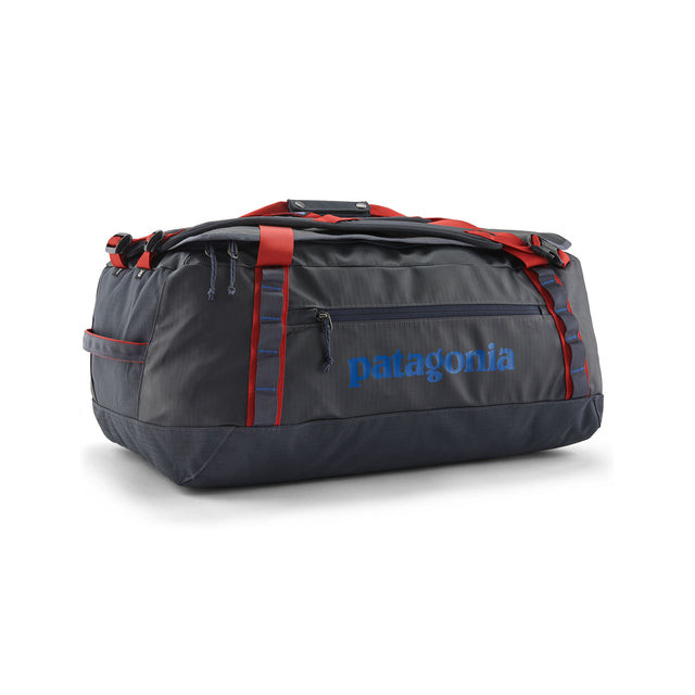 Patagonia Black Hole Duffel 55L Smolder Blue/Amanita Red-Black-Smolder Blue-Black/Black - 53 Degrees North 