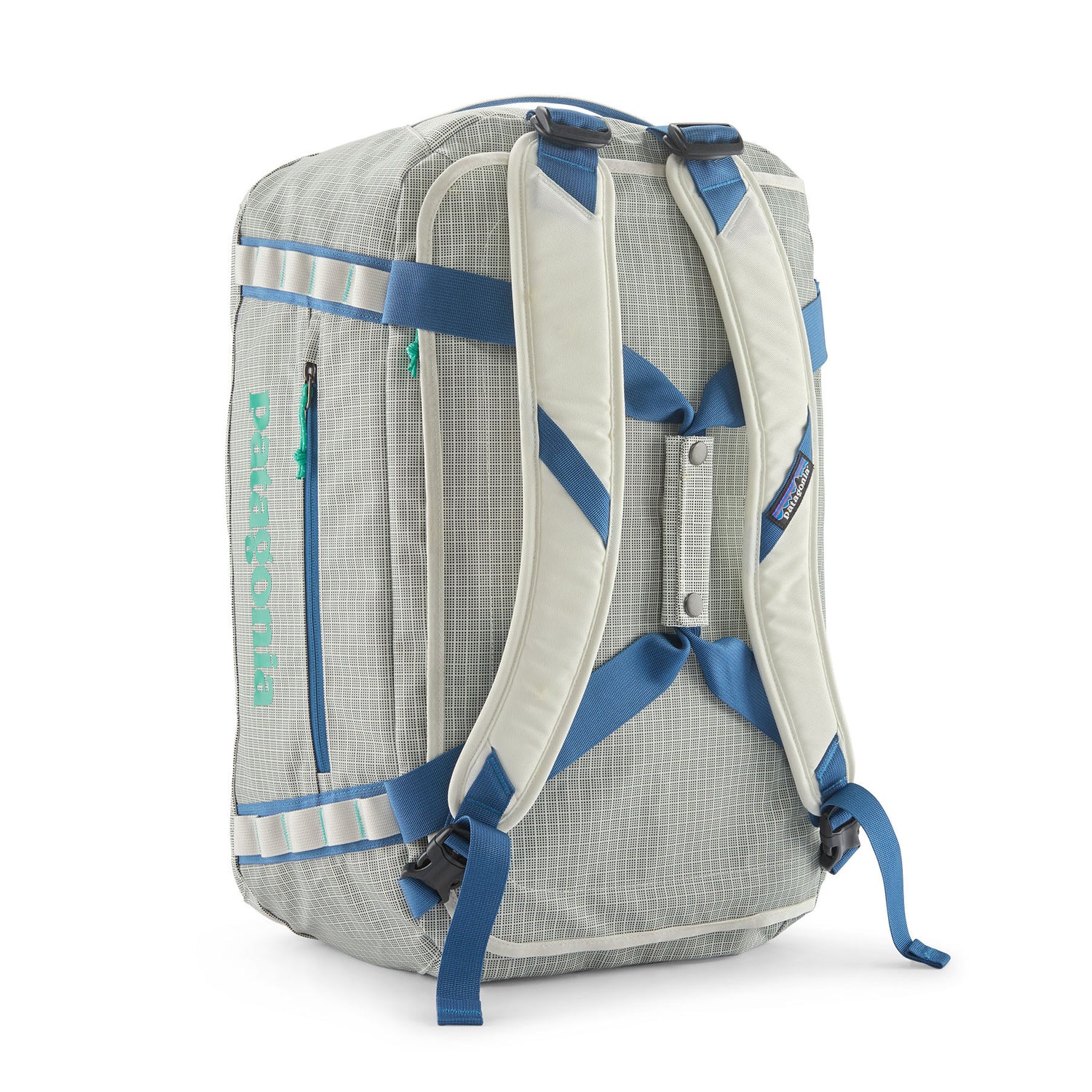 Patagonia Black Hole Duffel Bag - 40L Smolder Blue/Amanita Red-Birch White-Black-Smolder Blue - 53 Degrees North 