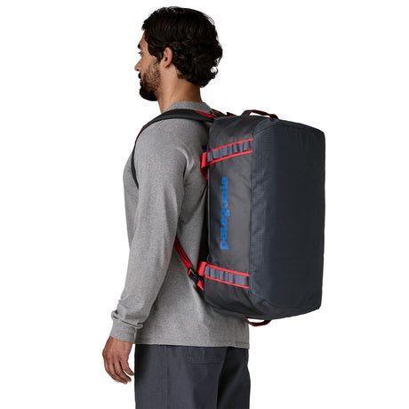 Patagonia Black Hole Duffel Bag - 40L Smolder Blue/Amanita Red-Birch White-Black-Smolder Blue - 53 Degrees North 