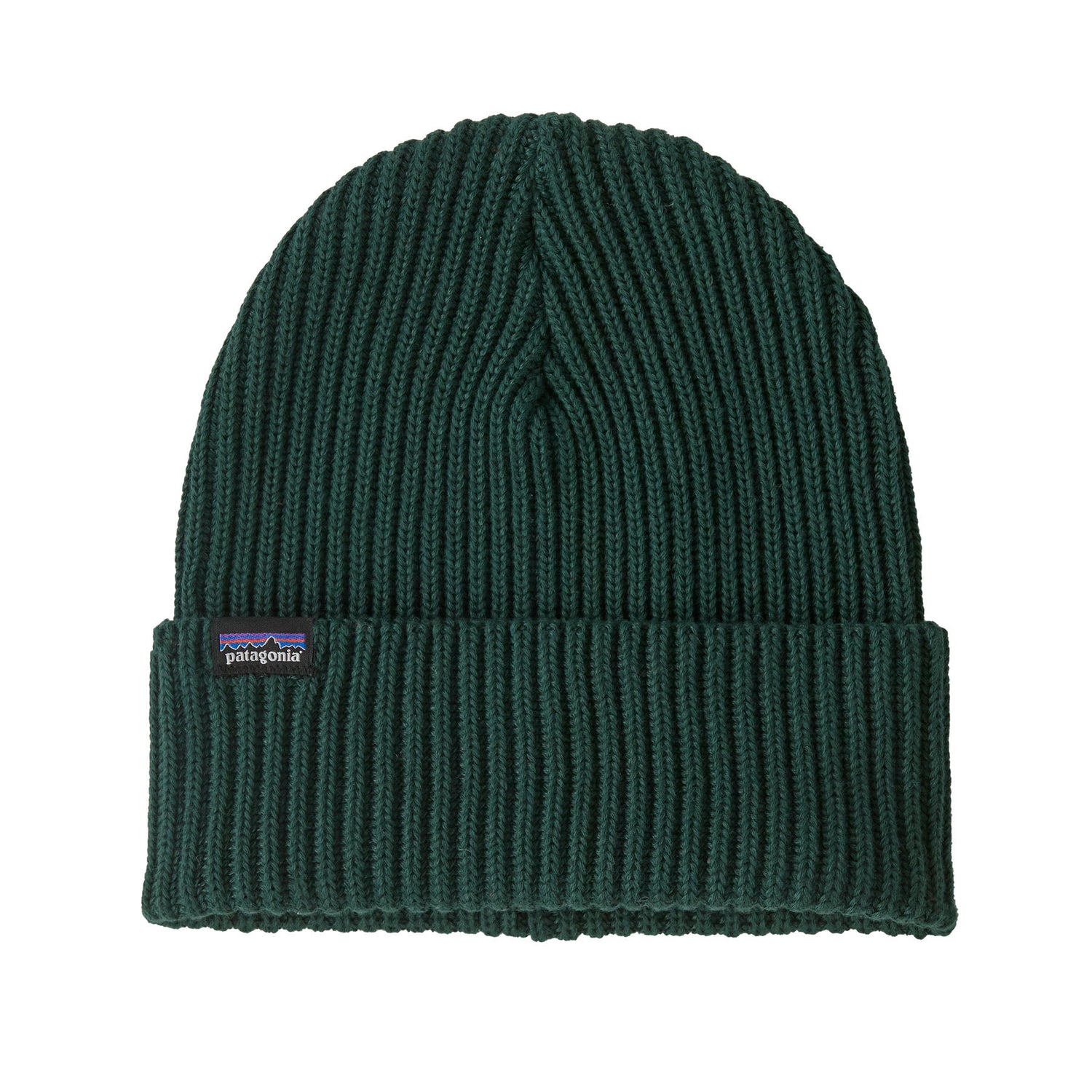 Patagonia Fisherman's Rolled Beanie Contrast Stripe/Black-Contrast Stripe/Brisk Purple-Cascade Green-Black-Navy Blue - 53 Degrees North 