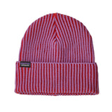 Patagonia Fisherman's Rolled Beanie Contrast Stripe/Black-Contrast Stripe/Brisk Purple-Cascade Green-Black-Navy Blue - 53 Degrees North 