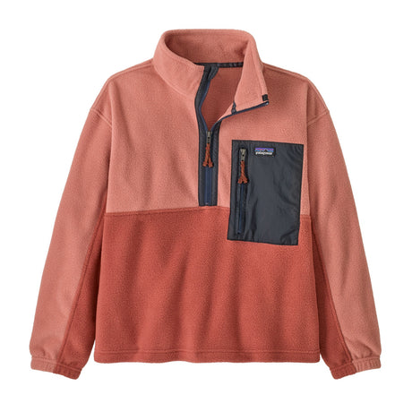 Patagonia Kids' Microdini 1/2 Zip Pullover Potter Red / Age 7-8-Potter Red / Age 9-10-Potter Red / Age 11-12-Potter Red / Age 13-14-Potter Red / Age 15-16 - 53 Degrees North 