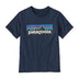 Patagonia Kids' P-6 Logo T-Shirt Thin Ice / Age 7-8-Thin Ice / Age 9-10-Thin Ice / Age 11-12-Thin Ice / Age 13-14-Thin Ice / Age 15-16 - 53 Degrees North 