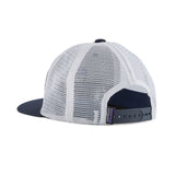 Patagonia Kids' Trucker Hat P-6 Logo/Navy Blue-Friend Lei/White - 53 Degrees North 