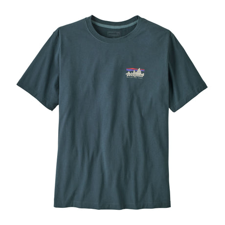 Patagonia Men's 73 Skyline Tee Shirt Summit Blue / Small - 53 Degrees North