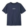 Patagonia Men's '95 Oval Logo T-Shirt New Navy/Kaleido / Small-New Navy/Kaleido / Medium-New Navy/Kaleido / Large-New Navy/Kaleido / X-Large-New Navy/Kaleido / XX-Large - 53 Degrees North 