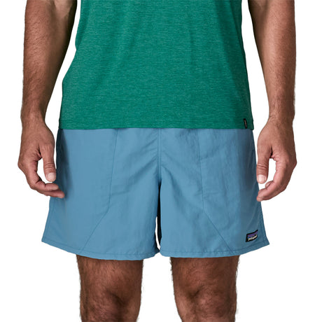 Patagonia Men's Baggies Shorts - 5 inch Shore Blue / Small-Shore Blue / Medium-Shore Blue / Large-Shore Blue / X-Large-Shore Blue / XX-Large - 53 Degrees North 