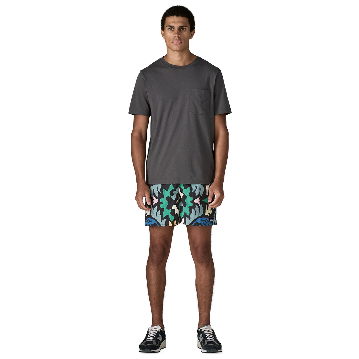 Patagonia Men's Baggies Shorts - 5 inch Shore Blue / Small-Shore Blue / Medium-Shore Blue / Large-Shore Blue / X-Large-Shore Blue / XX-Large - 53 Degrees North 