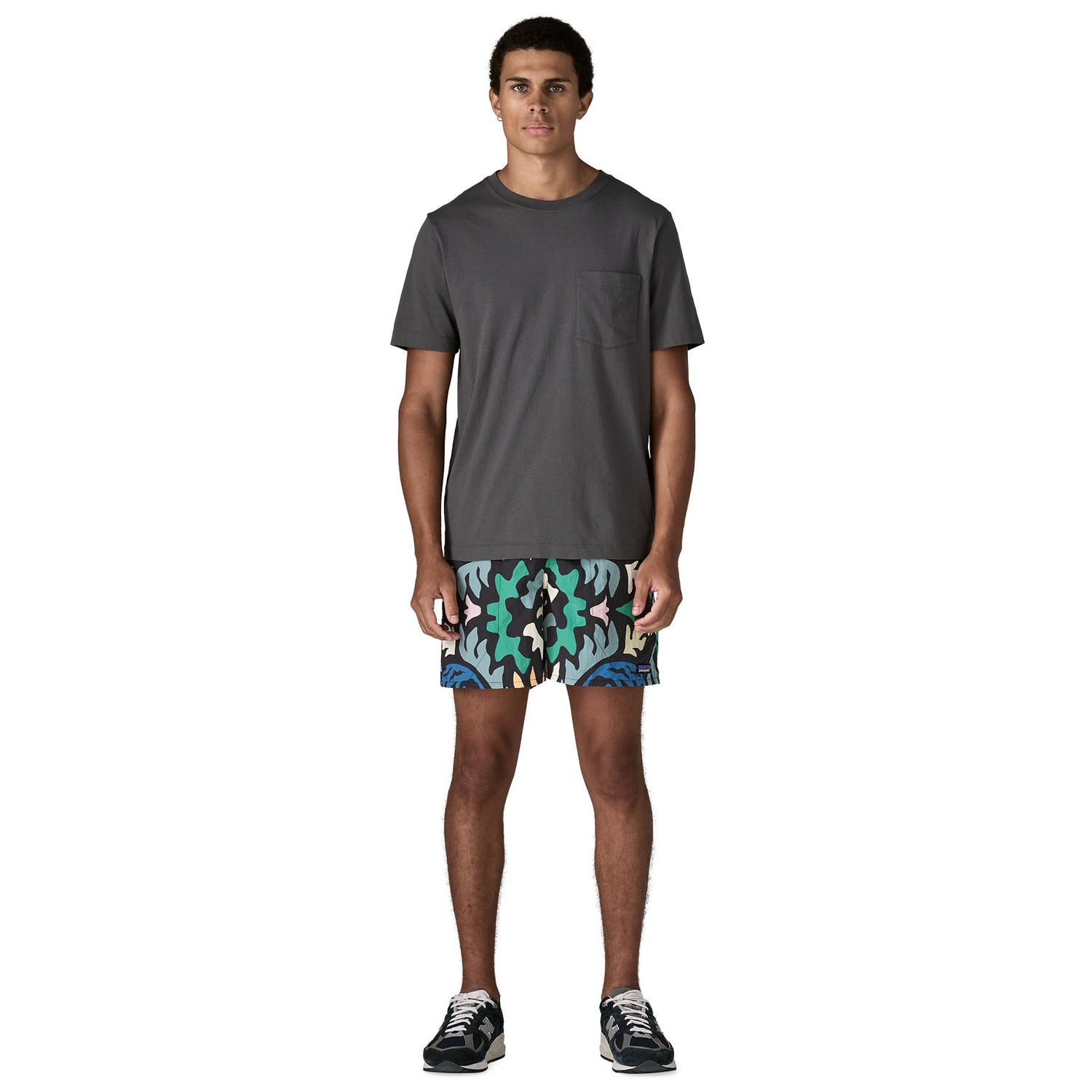 Patagonia Men's Baggies Shorts - 5 inch Shore Blue / Small-Shore Blue / Medium-Shore Blue / Large-Shore Blue / X-Large-Shore Blue / XX-Large - 53 Degrees North 