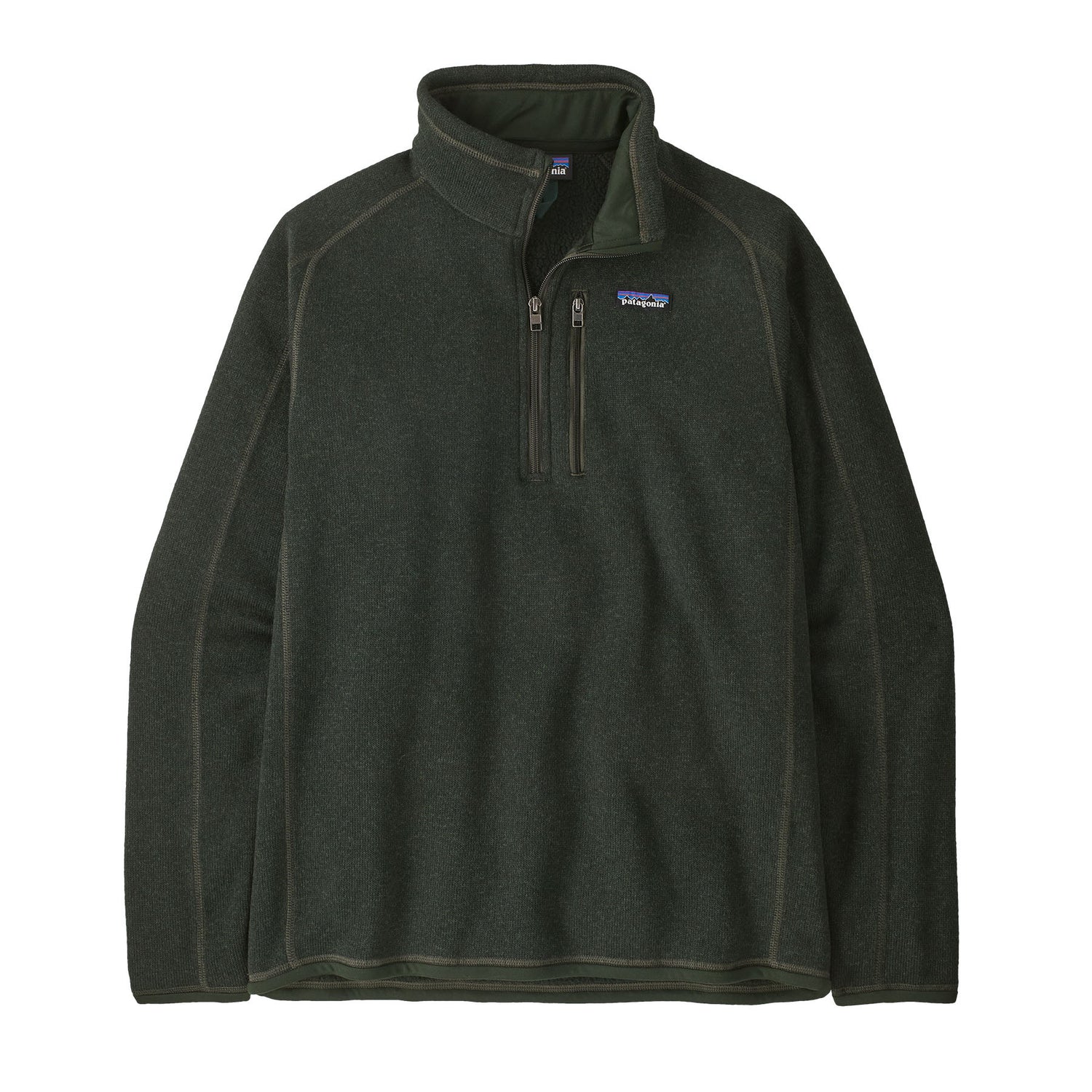 Patagonia Men's Better Sweater 1/4 Zip Black / X-Small-Black / Small-Black / Medium-Black / Large-Black / X-Large - 53 Degrees North 