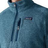 Patagonia Men's Better Sweater 1/4 Zip Black / X-Small-Black / Small-Black / Medium-Black / Large-Black / X-Large - 53 Degrees North 