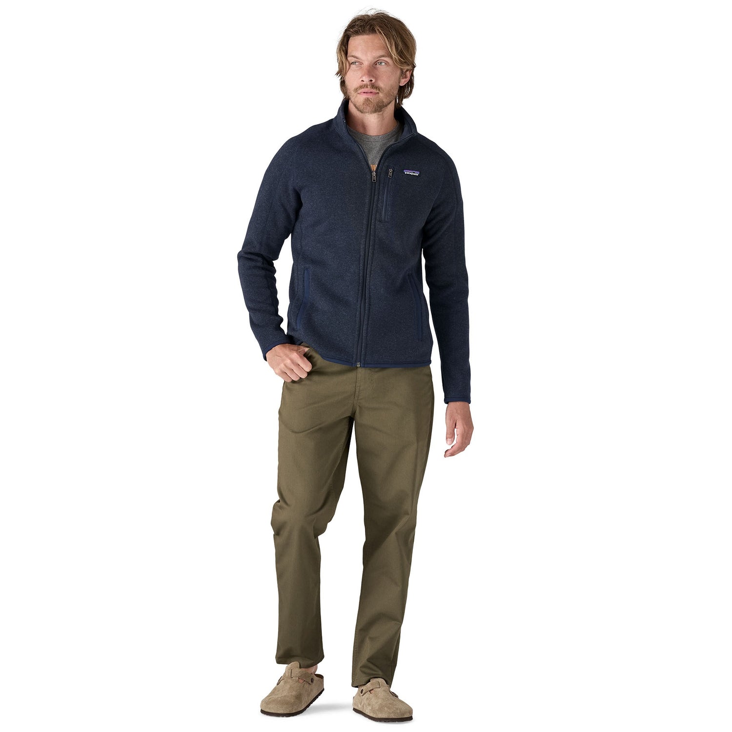 Patagonia Men's Better Sweater Jacket Marlow Brown Rib Knit / Small - 53 Degrees North