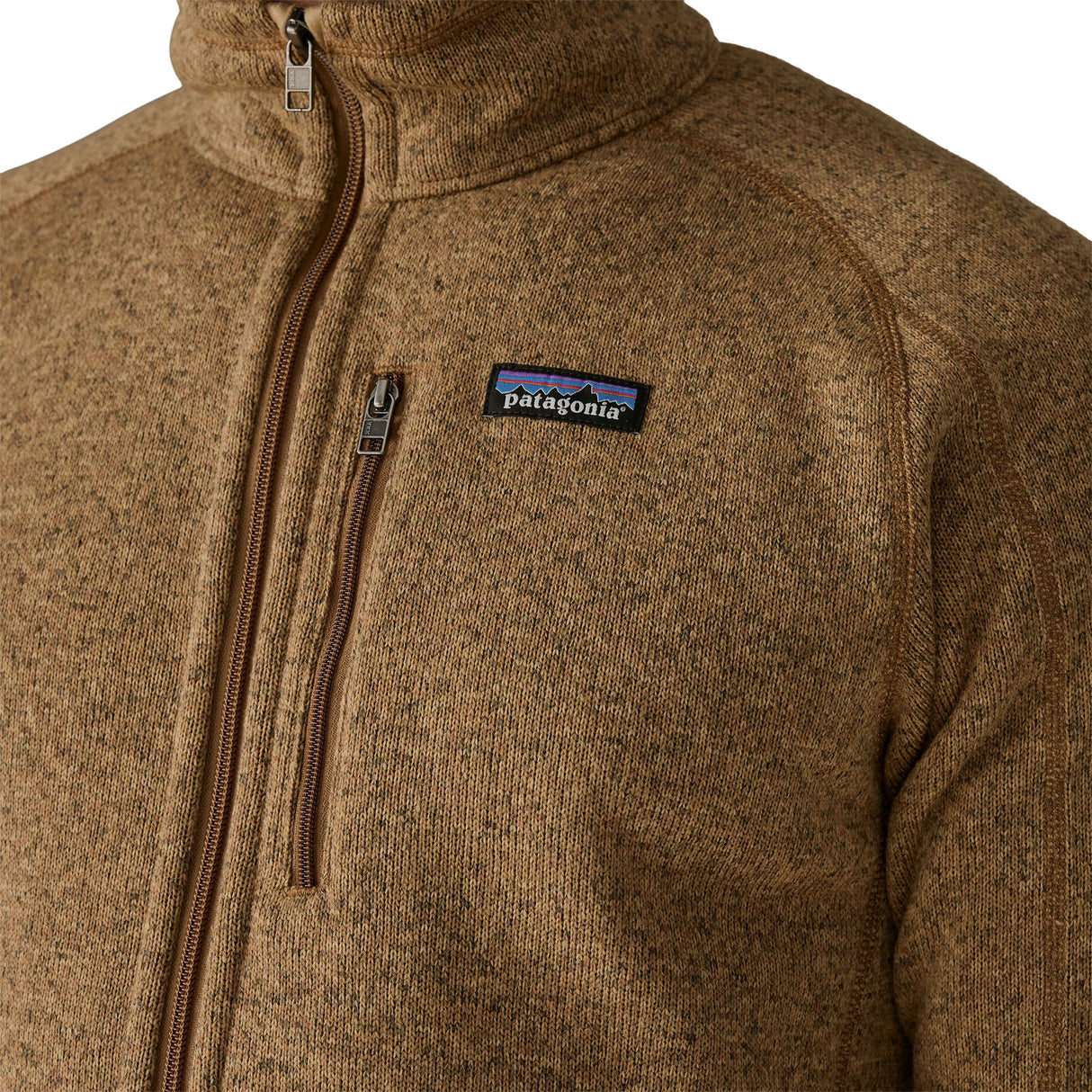 Patagonia Men's Better Sweater Jacket Marlow Brown Rib Knit / Small - 53 Degrees North