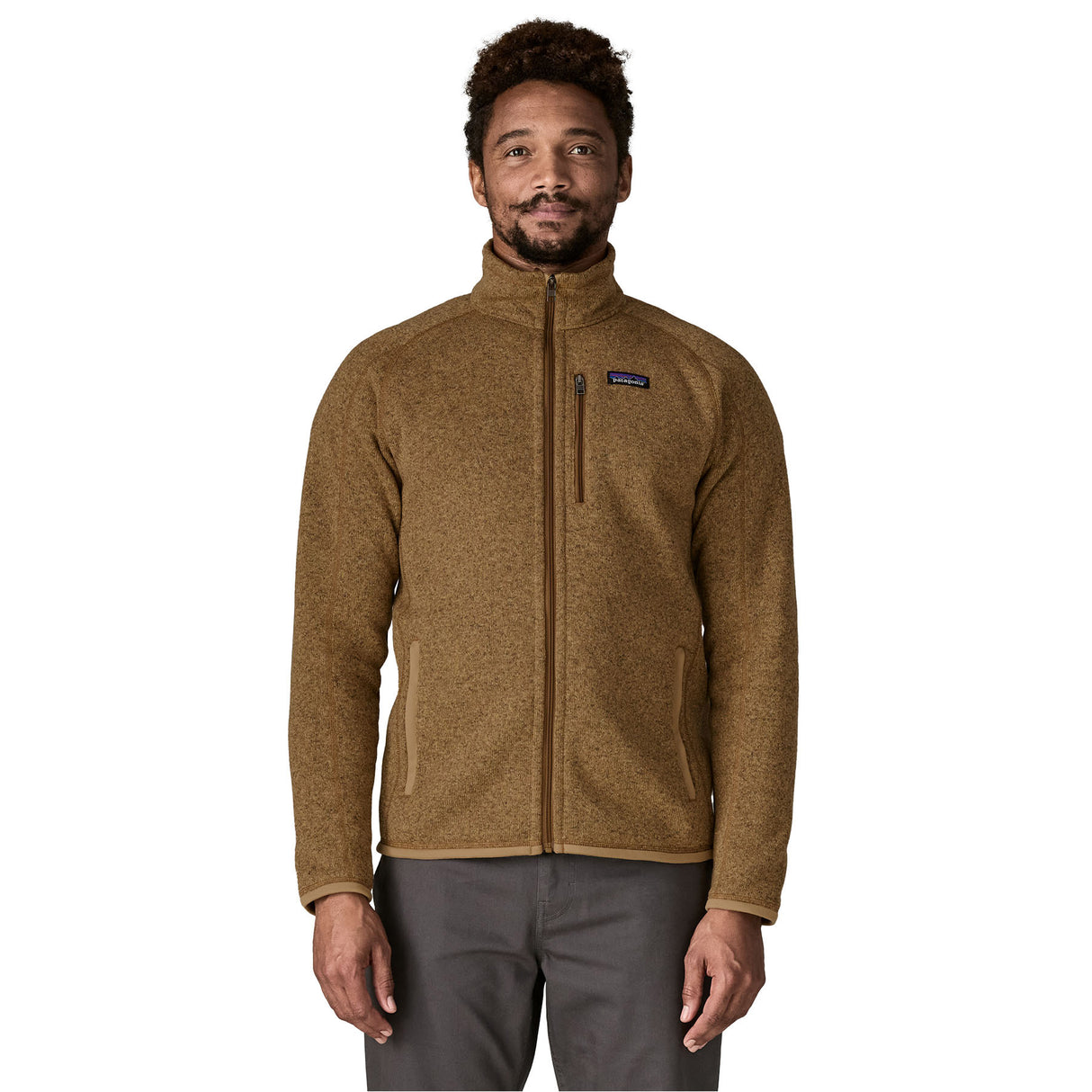 Patagonia Men's Better Sweater Jacket Grayling Brown / Small - 53 Degrees North