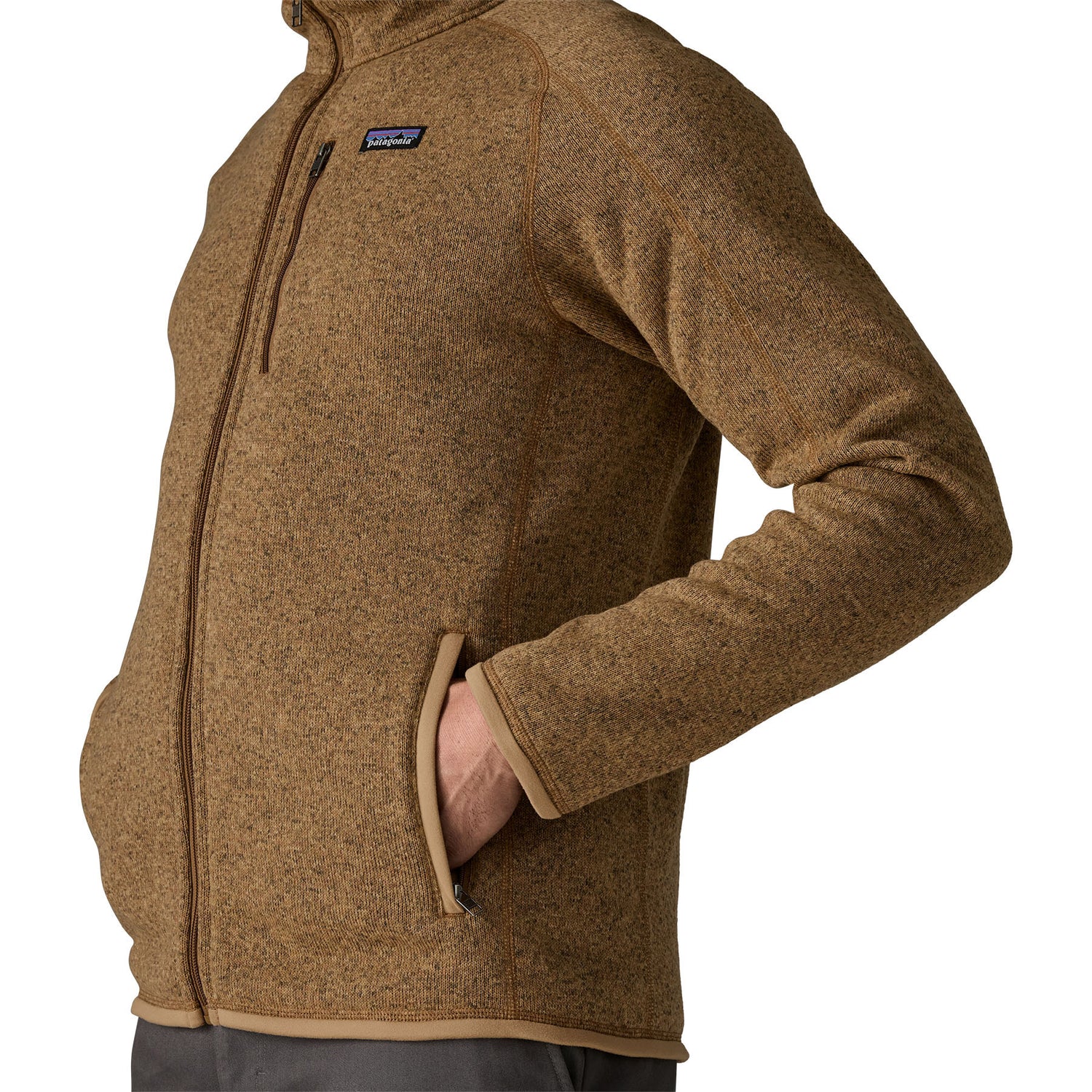 Patagonia Men's Better Sweater Jacket Marlow Brown Rib Knit / Small - 53 Degrees North