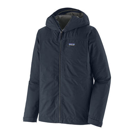 Patagonia Men's Boulder Fork Rain Jacket Smolder Blue / Small - 53 Degrees North