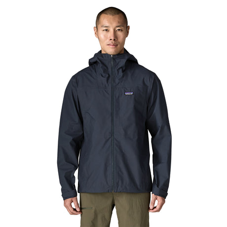 Patagonia Men's Boulder Fork Rain Jacket Smolder Blue / Small - 53 Degrees North