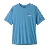 Patagonia Men's Cap Cool Daily Shirt - '73 Skyline Shore Blue - Light Shore Blue X-Dye / Small-Shore Blue - Light Shore Blue X-Dye / Medium-Shore Blue - Light Shore Blue X-Dye / Large-Shore Blue - Light Shore Blue X-Dye / X-Large-Shore Blue - Light Shore Blue X-Dye / XX-Large - 53 Degrees North 